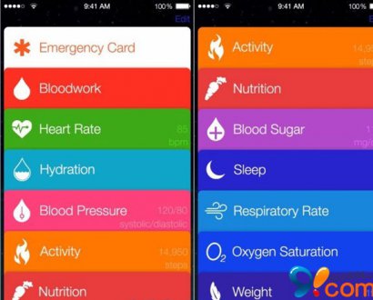 <b>iOS 8新增应用Healthbook 新功能大曝光</b>